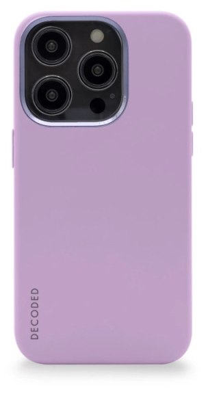 Etui Decoded Silicone Case silikonowe z MagSafe do iPhone 14 Pro Max - fioletowe