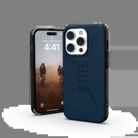 Etui UAG Civilian do iPhone 14 Pro Max - ciemnoniebieskie Etui UAG Civilian do iPhone 14 Pro Max - ciemnoniebieskie
