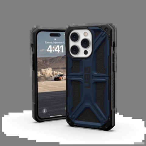 Etui UAG Monarch do iPhone 14 Pro - niebieskie Etui UAG Monarch do iPhone 14 Pro - niebieskie