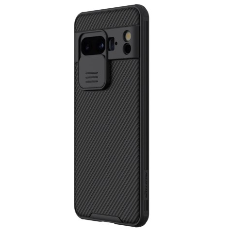 Etui z osłoną na aparat Nillkin CamShield Pro Case do Google Pixel 8 Pro - czarne Etui z osłoną na aparat Nillkin CamShield Pro Case do Google Pixel 8 Pro - czarne