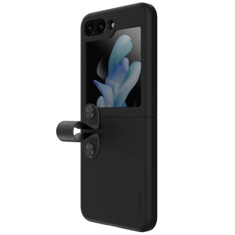 Etui z zawieszką i podstawką Nillkin Flex Flip do Samsung Galaxy Z Flip 5 - czarne