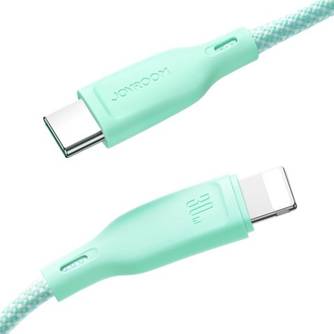 Kabel Joyroom Multi-Color Series S-A34 USB-C / USB-C PD 60W 1m - fioletowy Kabel Joyroom Multi-Color Series S-A34 USB-C / USB-C PD 60W 1m - fioletowy