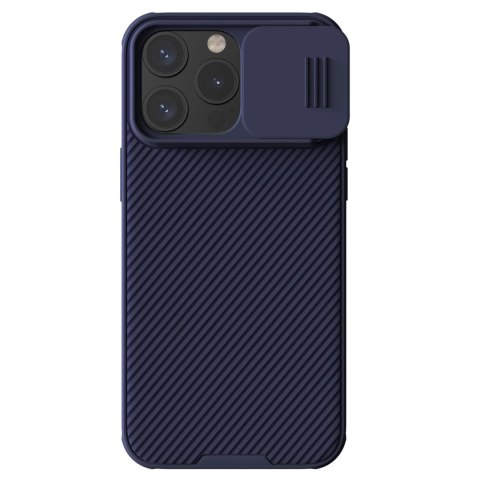 Pancerne etui Nillkin CamShield Pro Magnetic Case do iPhone 15 Pro Max z osłoną na aparat - fioletowe Pancerne etui Nillkin CamShield Pro Magnetic Case do iPhone 15 Pro Max z osłoną na aparat - fioletowe