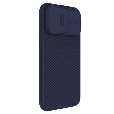 Pancerne etui Nillkin CamShield Pro Magnetic Case do iPhone 15 Pro Max z osłoną na aparat - fioletowe Pancerne etui Nillkin CamShield Pro Magnetic Case do iPhone 15 Pro Max z osłoną na aparat - fioletowe