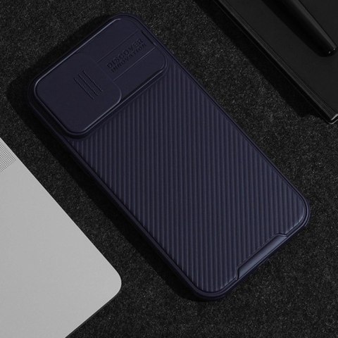 Pancerne etui Nillkin CamShield Pro Magnetic Case do iPhone 15 Pro Max z osłoną na aparat - fioletowe Pancerne etui Nillkin CamShield Pro Magnetic Case do iPhone 15 Pro Max z osłoną na aparat - fioletowe
