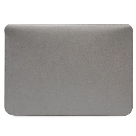 Pokrowiec Karl Lagerfeld Saffiano Karl&Choupette na laptopa 14" - srebrny Pokrowiec Karl Lagerfeld Saffiano Karl&Choupette na laptopa 14" - srebrny
