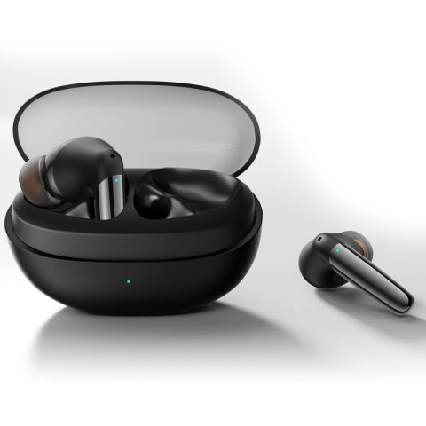 Douszne słuchawki bezprzewodowe Joyroom Jbuds Series JR-BB1 TWS - czarne Douszne słuchawki bezprzewodowe Joyroom Jbuds Series JR-BB1 TWS - czarne