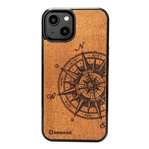Etui Bewood Traveler Merbau drewniane na iPhone 14 - jasnobrązowe Etui Bewood Traveler Merbau drewniane na iPhone 14 - jasnobrązowe