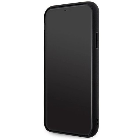 Etui Karl Lagerfeld Rubber Karl Head 3D na iPhone 11 / Xr - czarne