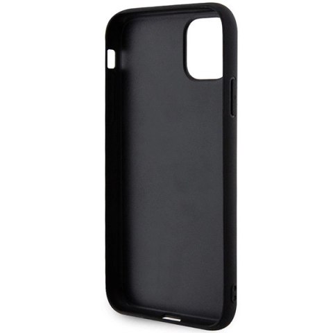 Etui Karl Lagerfeld Rubber Karl Head 3D na iPhone 11 / Xr - czarne