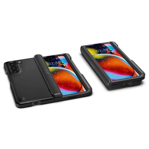 Etui Spigen Slim Armor Pro Pen na Samsung Galaxy Z Fold 5 - czarne Etui Spigen Slim Armor Pro Pen na Samsung Galaxy Z Fold 5 - czarne