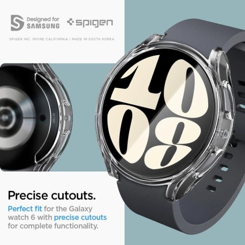 Etui Spigen Ultra Hybrid na Samsung Galaxy Watch 6 (44 mm) - przezroczyste Etui Spigen Ultra Hybrid na Samsung Galaxy Watch 6 (44 mm) - przezroczyste