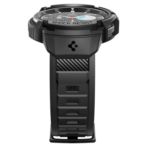 Etui z paskiem Spigen Rugged Armor Pro na Samsung Galaxy Watch 6 Classic (47 mm) - czarne Etui z paskiem Spigen Rugged Armor Pro na Samsung Galaxy Watch 6 Classic (47 mm) - czarne