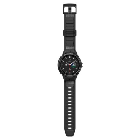 Etui z paskiem Spigen Rugged Armor Pro na Samsung Galaxy Watch 6 Classic (47 mm) - czarne Etui z paskiem Spigen Rugged Armor Pro na Samsung Galaxy Watch 6 Classic (47 mm) - czarne