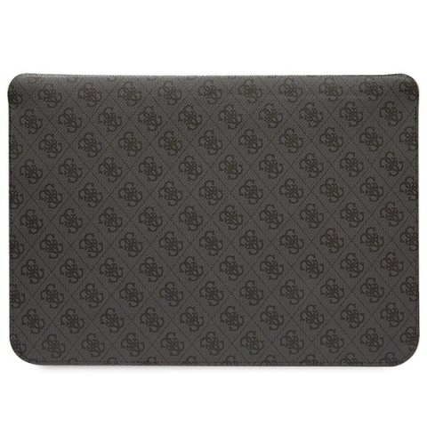 Pokrowiec Guess 4G Printed Stripes na laptopa 16" - czarny