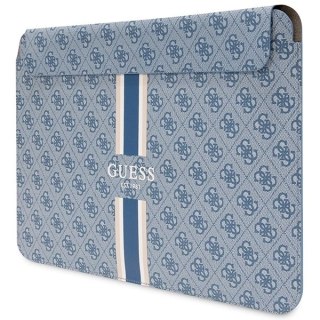 Pokrowiec Guess 4G Printed Stripes na laptopa 16" - niebieski