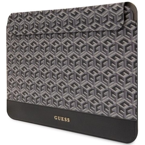 Pokrowiec Guess GCube Stripes na laptopa 14" - czarny Pokrowiec Guess GCube Stripes na laptopa 14" - czarny