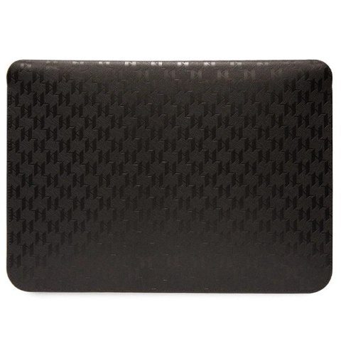 Pokrowiec Karl Lagerfeld Saffiano Monogram Ikonik na laptopa 14" - czarny Pokrowiec Karl Lagerfeld Saffiano Monogram Ikonik na laptopa 14" - czarny