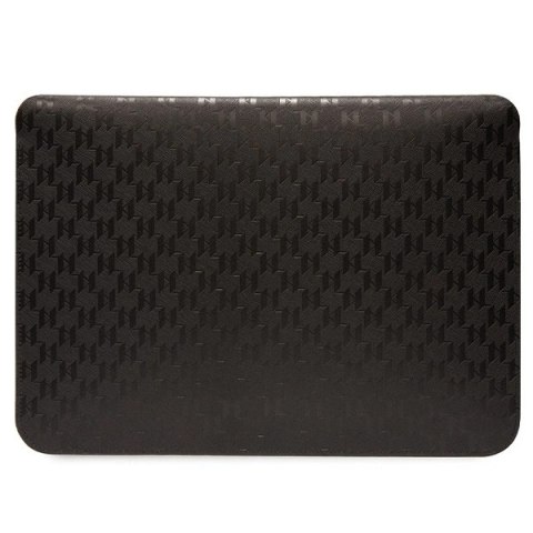 Pokrowiec Karl Lagerfeld Saffiano Monogram Ikonik na laptopa 16" - czarny Pokrowiec Karl Lagerfeld Saffiano Monogram Ikonik na laptopa 16" - czarny