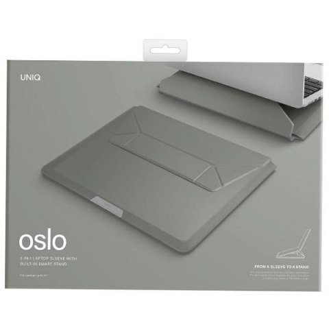 Pokrowiec UNIQ Oslo na laptopa 14" - zielony Pokrowiec UNIQ Oslo na laptopa 14" - zielony