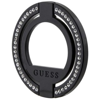 Uchwyt Guess MagSafe Ring Rhinestone - czarny