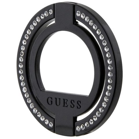 Uchwyt Guess MagSafe Ring Rhinestone - czarny