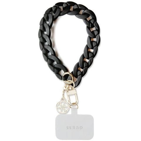 Zawieszka Guess Acrylic 4G Charm - czarna