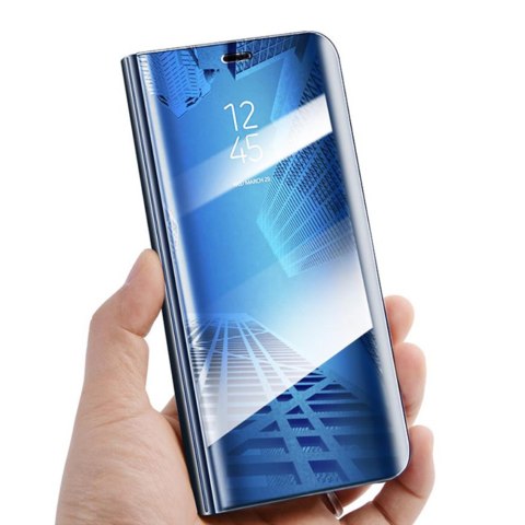 Etui Smart Clear View do Samsung Galaxy A14 4G / A14 5G niebieskie