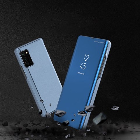 Etui Smart Clear View do Samsung Galaxy A54 niebieskie