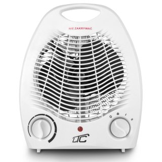 Grzejnik biały - termowentylator LTC REG. 1000/2000W - 230V