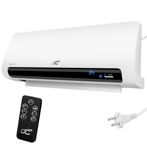 Kurtyna wietrzna LTC - termowentylator z grzałką ceramiczną 1100/2200W - 230V z pilotem Kurtyna wietrzna LTC - termowentylator z grzałką ceramiczną 1100/2200W - 230V z pilotem