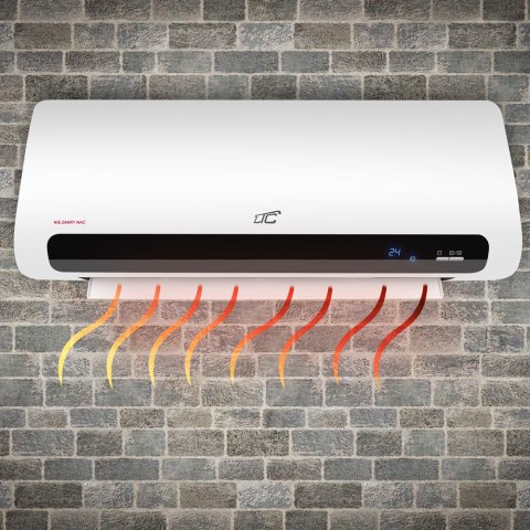 Kurtyna wietrzna LTC - termowentylator z grzałką ceramiczną 1100/2200W - 230V z pilotem Kurtyna wietrzna LTC - termowentylator z grzałką ceramiczną 1100/2200W - 230V z pilotem