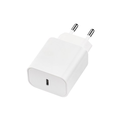 Maxlife ładowarka sieciowa PD QC MXTC-06 1x USB-C 20W biała Maxlife ładowarka sieciowa PD QC MXTC-06 1x USB-C 20W biała