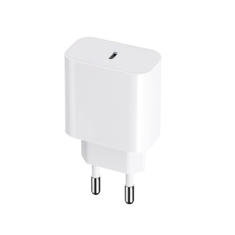 Maxlife ładowarka sieciowa PD QC MXTC-06 1x USB-C 20W biała Maxlife ładowarka sieciowa PD QC MXTC-06 1x USB-C 20W biała