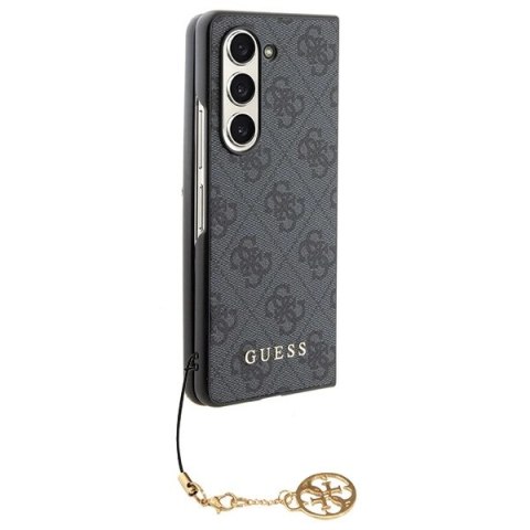 Etui Guess 4G Charms Collection na Samsung Galaxy Z Fold 5 - szare