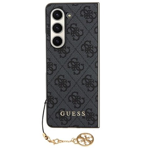 Etui Guess 4G Charms Collection na Samsung Galaxy Z Fold 5 - szare