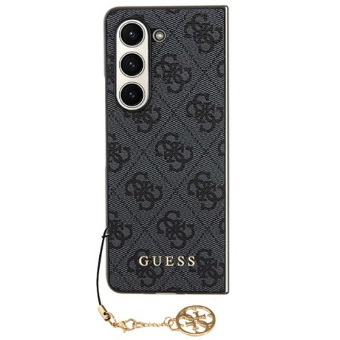 Etui Guess 4G Charms Collection na Samsung Galaxy Z Fold 5 - szare