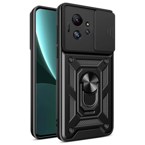 Etui pancerne Hybrid Armor Camshield do Infinix Zero Ultra z osłoną na aparat - czarne Etui pancerne Hybrid Armor Camshield do Infinix Zero Ultra z osłoną na aparat - czarne
