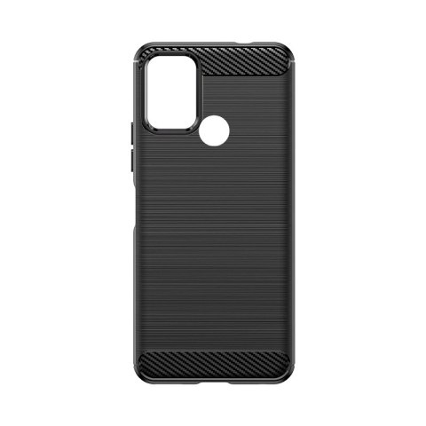 Etui silikonowe Carbon Case do Nokia C22 - czarne Etui silikonowe Carbon Case do Nokia C22 - czarne