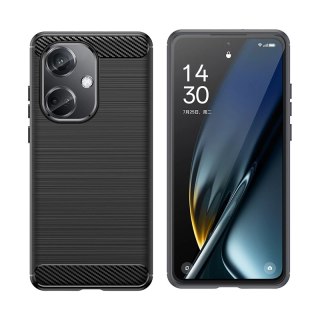 Etui silikonowe Carbon Case do OnePlus Nord CE3 5G/Oppo K11 5G - czarne