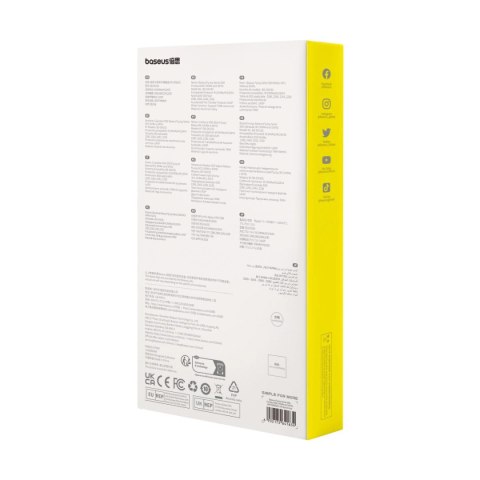 Kieszeń na dysk SSD Baseus FlyJoy Series M.2 NVMe 10 Gb/s - szara Kieszeń na dysk SSD Baseus FlyJoy Series M.2 NVMe 10 Gb/s - szara