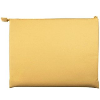 Pokrowiec UNIQ Lyon Waterproof RPET na laptopa 14" - żółty