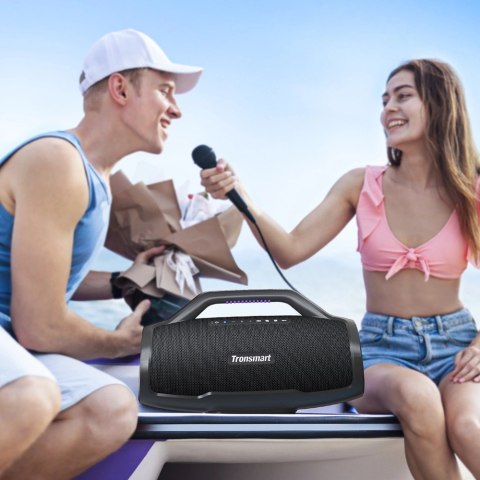Przenośny głośnik imprezowy Tronsmart Bang Max 130W Bluetooth 5.3 IPX6 - czarny Przenośny głośnik imprezowy Tronsmart Bang Max 130W Bluetooth 5.3 IPX6 - czarny