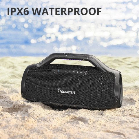 Przenośny głośnik imprezowy Tronsmart Bang Max 130W Bluetooth 5.3 IPX6 - czarny Przenośny głośnik imprezowy Tronsmart Bang Max 130W Bluetooth 5.3 IPX6 - czarny