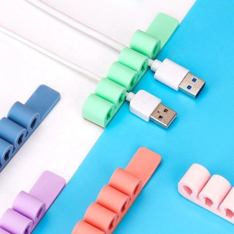 Silikonowy organizer biurowy - pomarańczowy