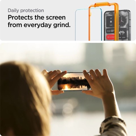Szkło hartowane Spigen ALM Glas.tR na Nothing Phone 2 - 2 szt.