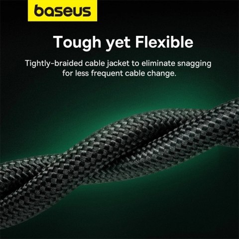 Baseus szybki kabel sieciowy RJ-45 cat.8 40Gbps 5m pleciony- czarny Baseus szybki kabel sieciowy RJ-45 cat.8 40Gbps 5m pleciony- czarny