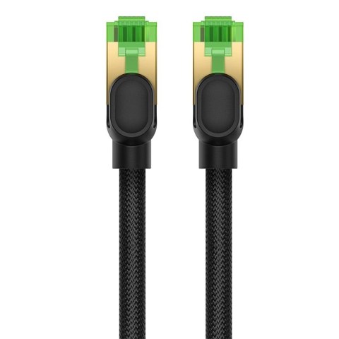 Baseus szybki kabel sieciowy RJ45 cat. 8 40Gbps 8m pleciony czarny Baseus szybki kabel sieciowy RJ45 cat. 8 40Gbps 8m pleciony czarny