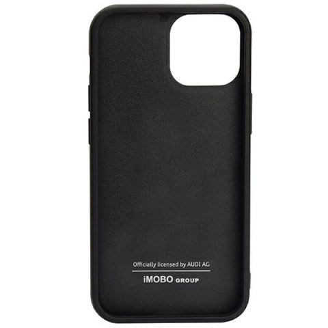 Etui Audi Carbon Fiber Stripe na iPhone 13 Pro Max - czarne