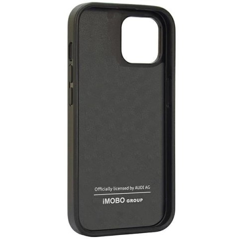 Etui Audi Carbon Fiber Stripe na iPhone 14 - czarne Etui Audi Carbon Fiber Stripe na iPhone 14 - czarne